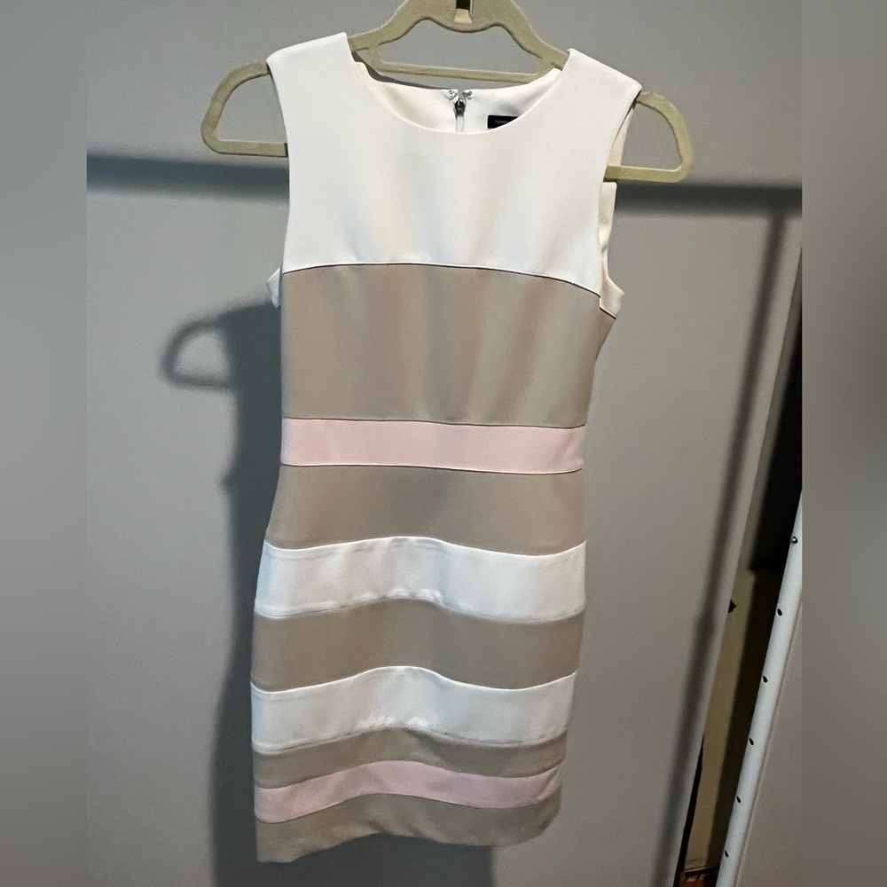 Colorblock Stripe Crepe Sheath Dress
TOMMY HILFIGER